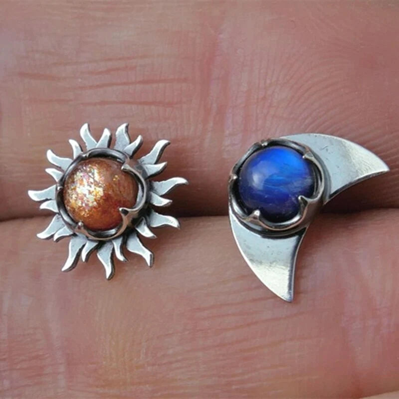 Moon and Sun Earrings