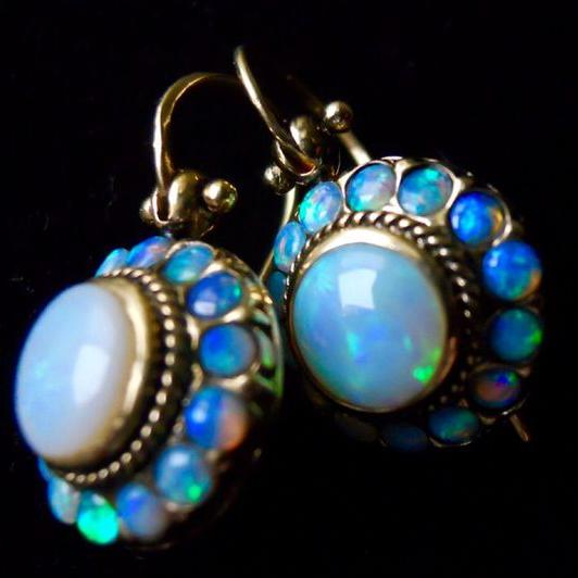 Vintage Opal Earrings
