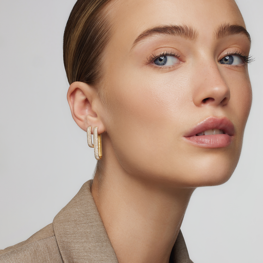 Icon Pavé Earrings