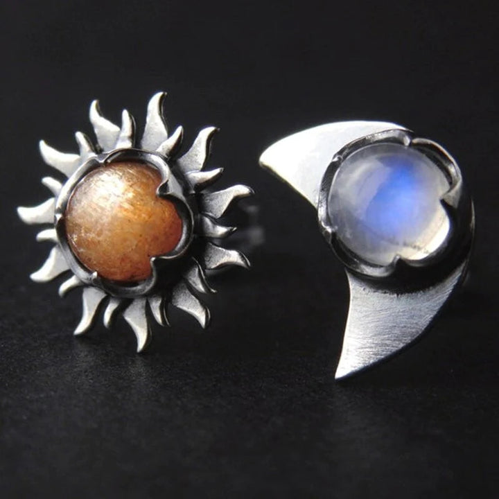Moon and Sun Earrings