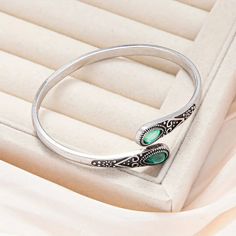 Emerald Devereux Bracelet | White Gold
